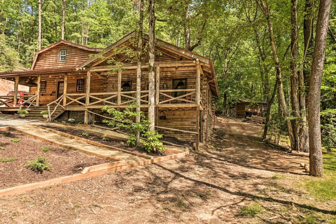 Вилла North Georgia Mtn Escape With Hot Tub And Games! Sautee Nacoochee Экстерьер фото
