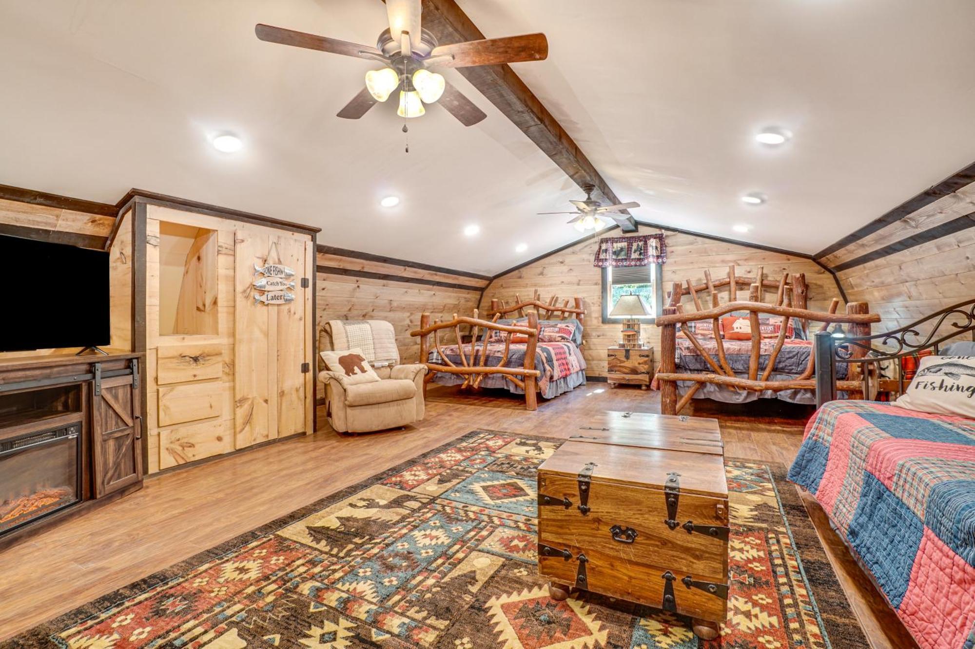 Вилла North Georgia Mtn Escape With Hot Tub And Games! Sautee Nacoochee Экстерьер фото